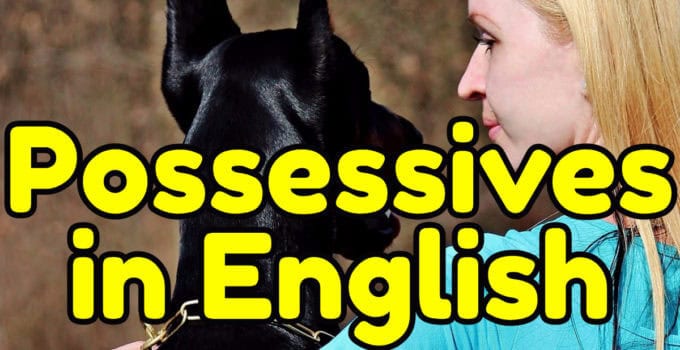 Possessives in English