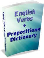 English Verbs Prepositions Dictionary