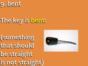 English Vocabulary with Pictures - Bent