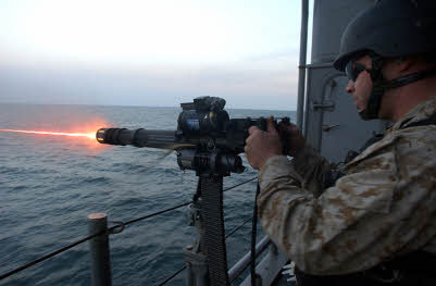 machine-gun