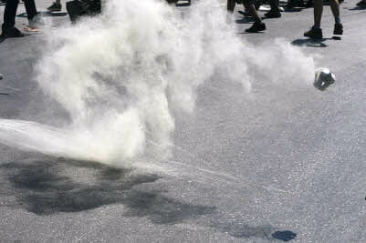 tear-gas