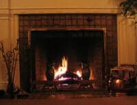 fireplace