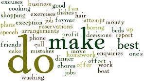 Difference between DO and MAKE - 60 English collocations Espresso English