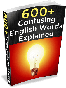 List of Confusing Words in English Espresso English