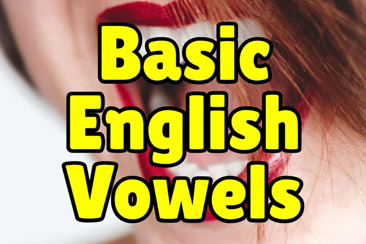 Basic English Vowels Pronunciation Practice Espresso English