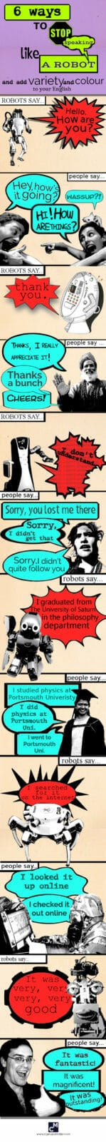 6 ways to stop speaking like a robot