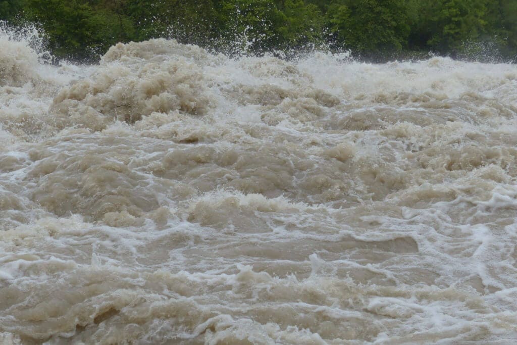 Powerful adjectives: A devastating flood
