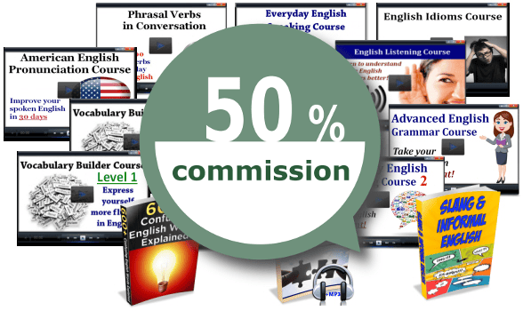 Promote Espresso English courses/E-Books and get a 50% commission! Espresso English