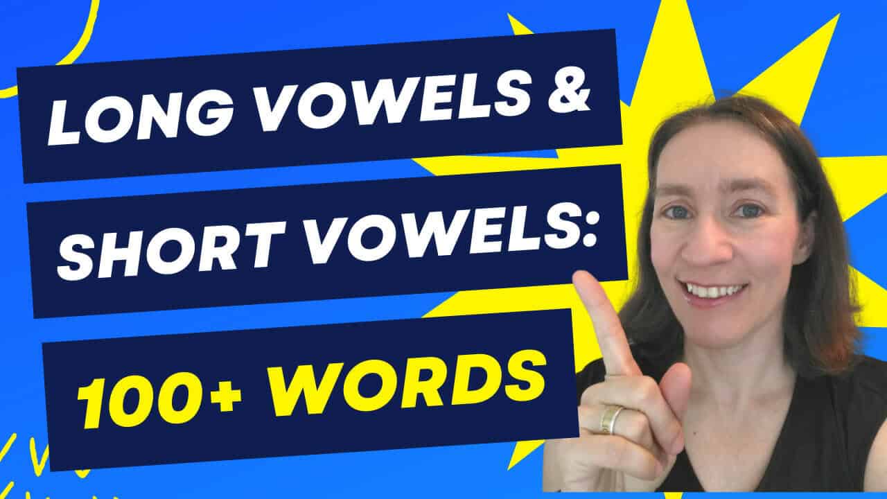 Long And Short Vowels 100 Words Espresso English