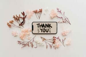 English phrases for saying thank you